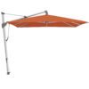 Glatz "Sombrano®S+", Sonnenschirm, Gestell Aluminium natureloxiert, eckig, Dessin 513 - Outback (© by GLATZ AG, Schweiz)