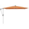 Glatz "SUNWING® Casa", Sonnenschirm, Gestell Aluminium natureloxiert, eckig, Dessin 802 - Sienna (© by GLATZ AG, Schweiz)