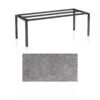 Kettler Float Gartentisch 220x95 cm, Aluminium anthrazit, Tischplatte HPL Kalksandstein