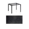 Kettler Float Gartentisch 95x95 cm, Aluminium anthrazit, Tischplatte HPL Titanit anthrazit