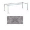 Kettler Float Gartentisch 220x95 cm, Aluminium silber, Tischplatte HPL Anthrazit