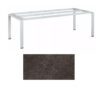 Kettler Float Gartentisch 220x95 cm, Aluminium silber, Tischplatte Keramik anthrazit