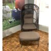 DEDON RILLY Cocoon Sessel mit Hocker - Ausstellung Stockach