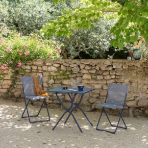 Lafuma "Balcony" Set 3-teilig, Stahlrohr indigo, Batyline® indigo