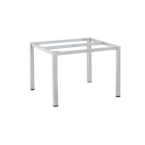 Kettler "Cubic" Tischgestell 95x70 cm, Aluminium silber