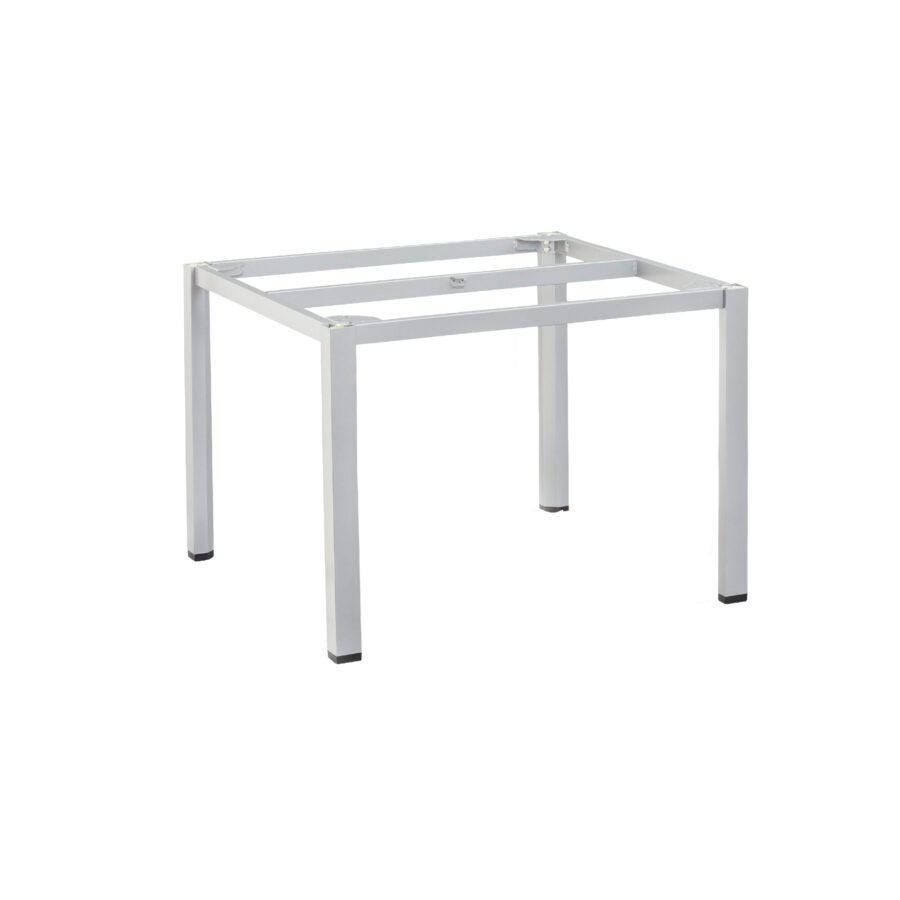 Kettler "Cubic" Tischgestell 95x70 cm, Aluminium silber