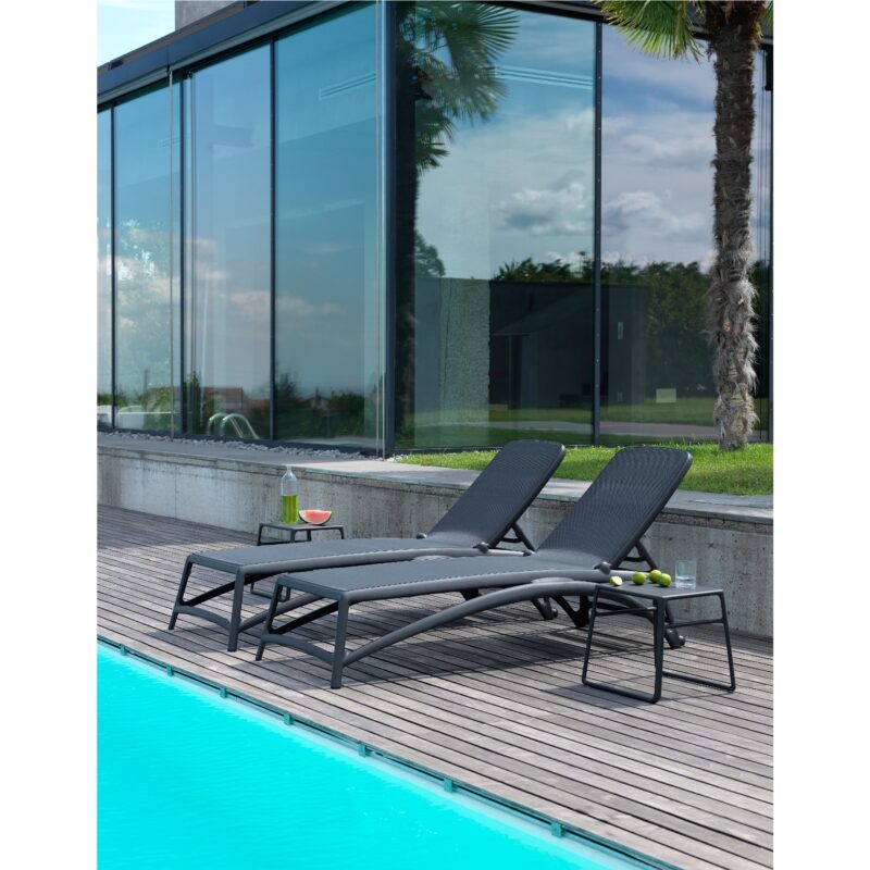 NARDI Atlantico/Pop Sonnenliegen-Set, 4-teilig