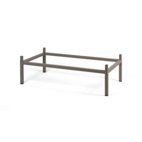 NARDI "Cube High Kit" Tisch-Erhöhung für Tisch 140x80 cm, Aluminium taupe