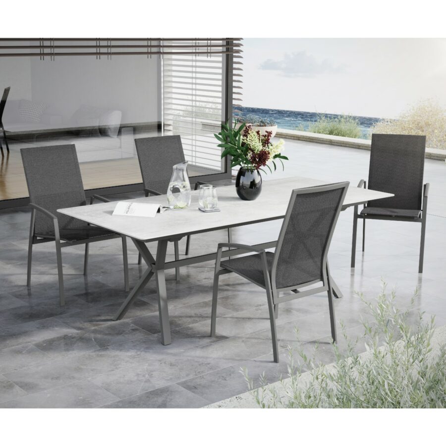 SIT Mobilia GartenmöbelSet Limbo move/Atlas 5teilig