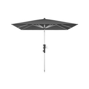 Knirps "Phoenix" Sonnenschirm, Alu silber, Schirmdach dark-grey