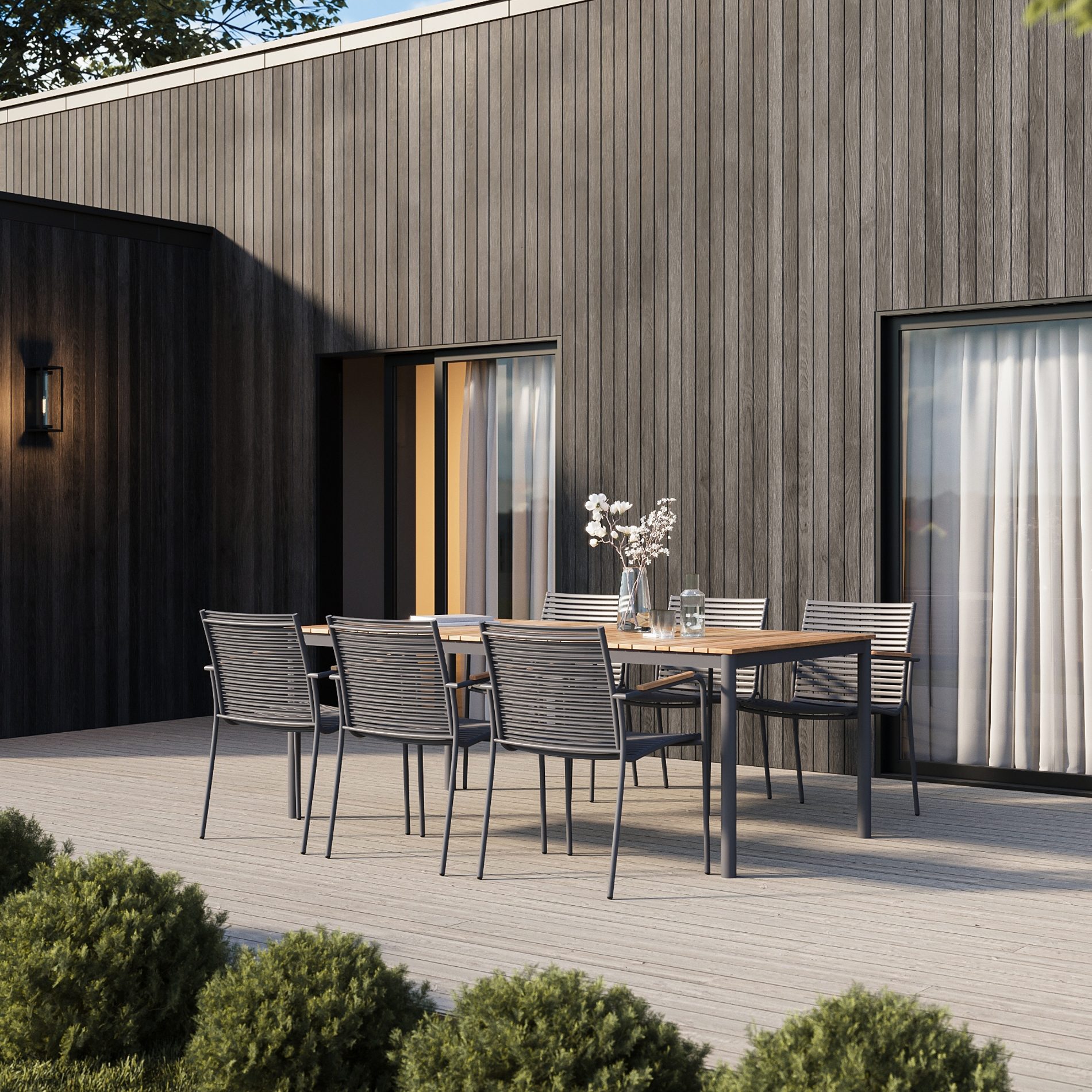 Cinas Mood Classic Gartenmöbel-Set, 7-teilig