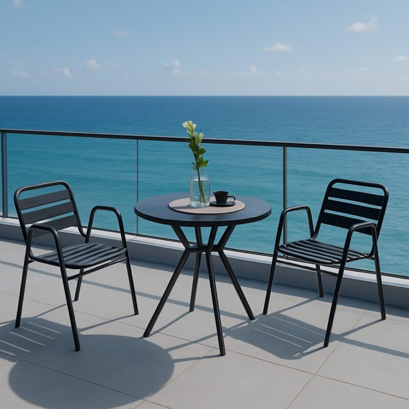 Liadomo Lesina Bistrotisch, Aluminium Ø 80 cm