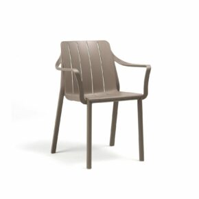 NARDI "Tiberina" Stapelstuhl, Kunststoff taupe