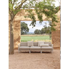 NARDI "Maximo" Loungeset, Kunststoff gesso, Kissen Sunbrella® perla