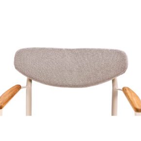 CASA DOMA "Farini" Rückenkissen, Sunproof® Olefin braunbeige