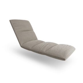 Houe "Click" Auflage für Sonnenliege, Sunbrella Heritage ash