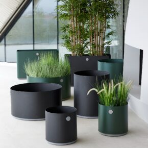 Cane-line "Grow" Pflanzgefäße Aluminium