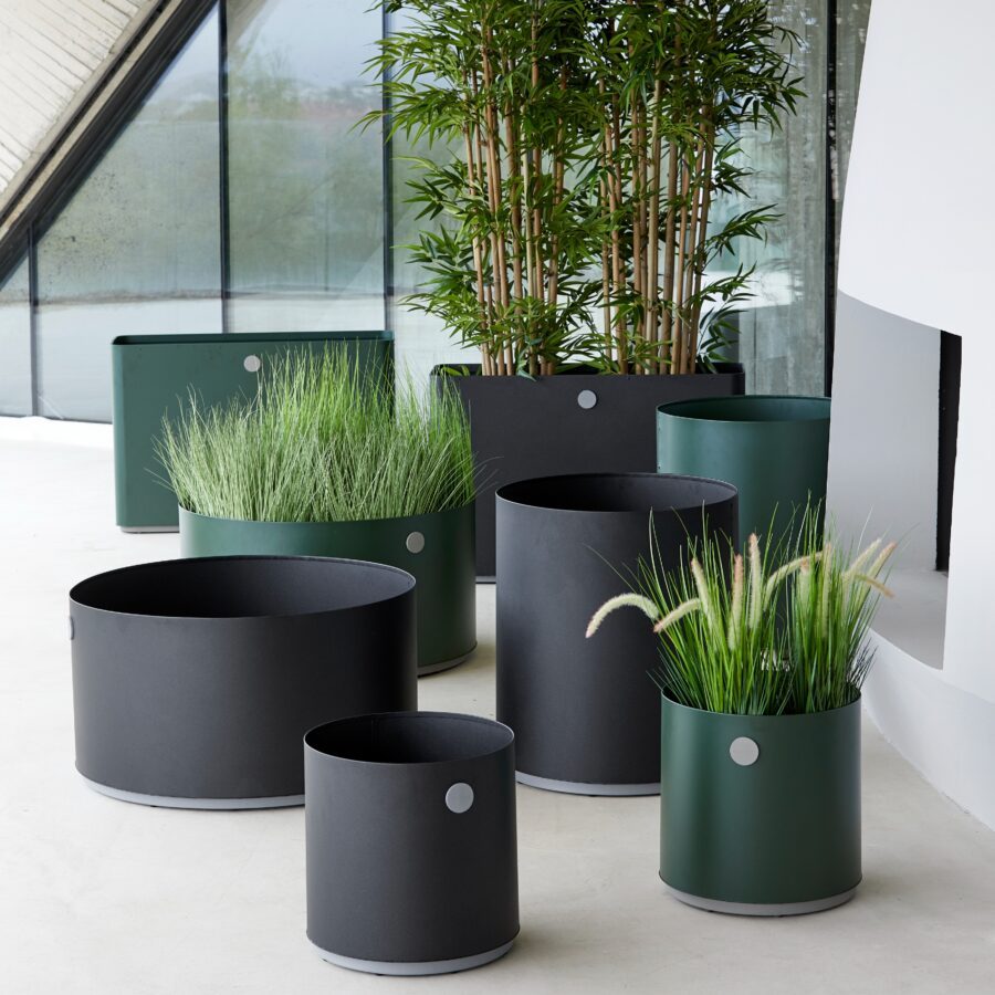 Cane-line "Grow" Pflanzgefäße Aluminium